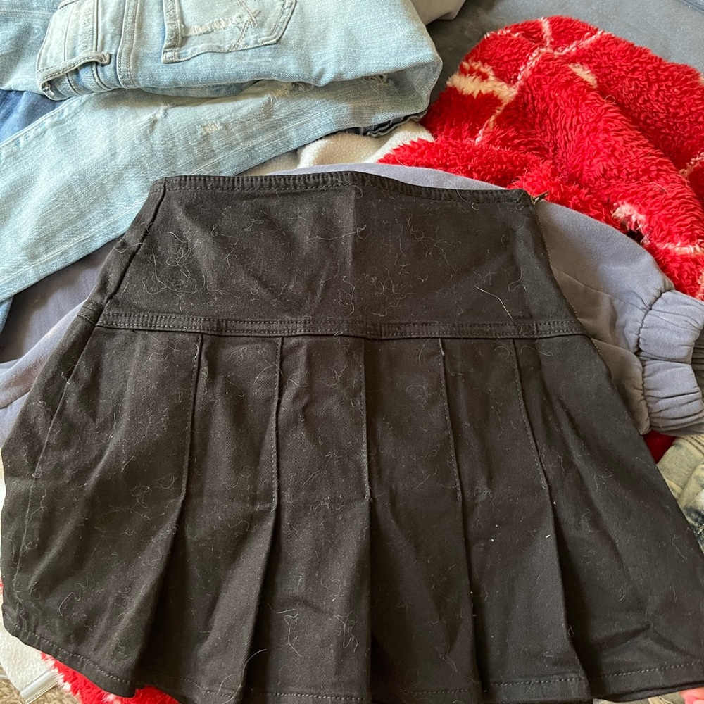 Black Kendall and Kylie mini skirt